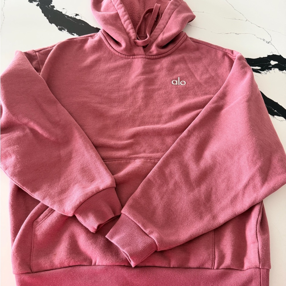 ALO Yoga Men's Rose Hoodie